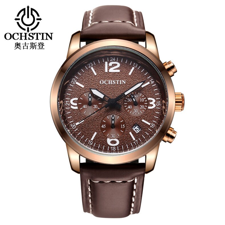 Men Waterproof Business Watch