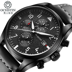 Men Waterproof Business Watch